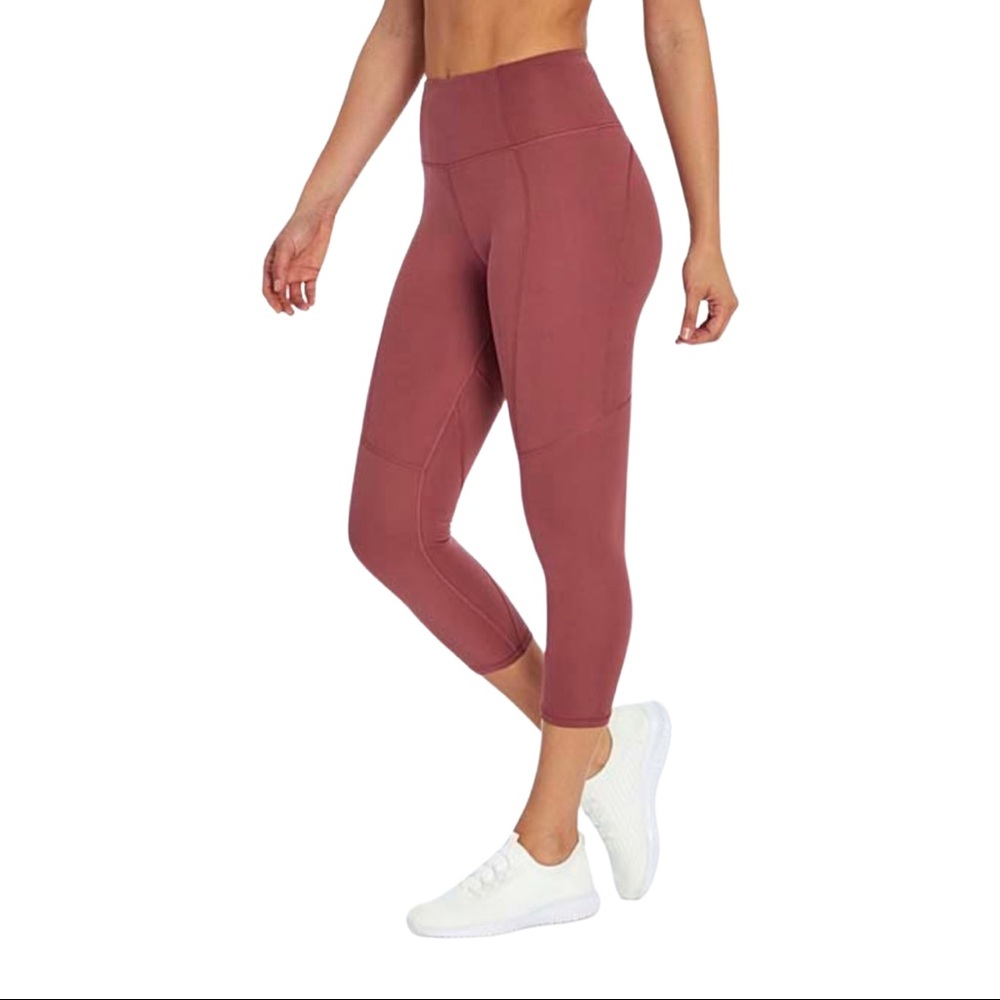 Marika 22” Crushed Berry Adele Capri Leggings